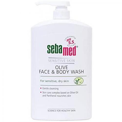 Sebamed 橄榄油脸部身体两用沐浴露 1L