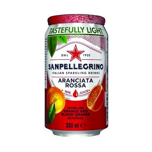 圣沛黎洛橘子血橙味汽水 330ml