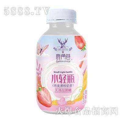 鹿角巷小轻瓶燕麦果粒奶昔草莓味 65g