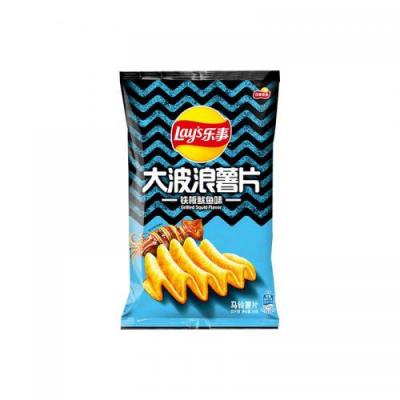 乐事大波浪薯片铁板鱿鱼味 70g
